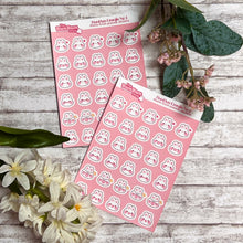 Lade das Bild in den Galerie-Viewer, BunBun Emojis Nr. 1 - Planner Sticker | Sticker