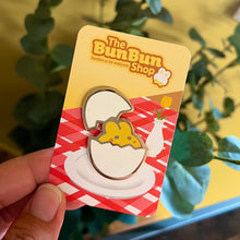 Load image into Gallery viewer, Eggy Bun | Enamel Pin