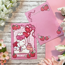 Load image into Gallery viewer, From Bun with Love - Valentine Love Buns | Postcard