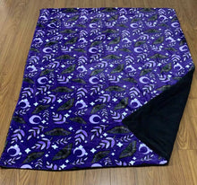 Load image into Gallery viewer, Limited Edition - The Black Witch Throw Blanket | Blanket