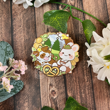 Load image into Gallery viewer, BunBun Pin Club January 2024 - Germany | Enamel Pin