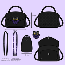 Load image into Gallery viewer, Limited Edition - The Black Witch Shoulder Bag | Fashion