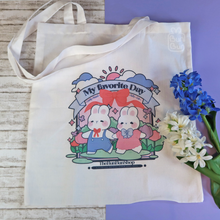 Load image into Gallery viewer, "My Favorite Day" Tote Bag - Spring Version | Fashion