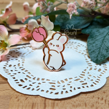 Load image into Gallery viewer, Tulip Buns | Enamel Pin