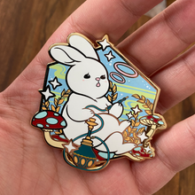 Load image into Gallery viewer, Caterpillar Bun - BunBun in Wonderland | Enamel Pin