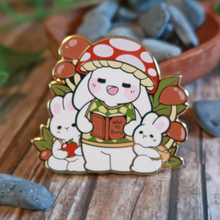 Load image into Gallery viewer, Teacher Bun - Buns with Jobs | Enamel Pin
