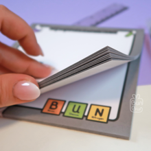 Load image into Gallery viewer, Scientist Bun - Buns with Jobs | Memo Pad