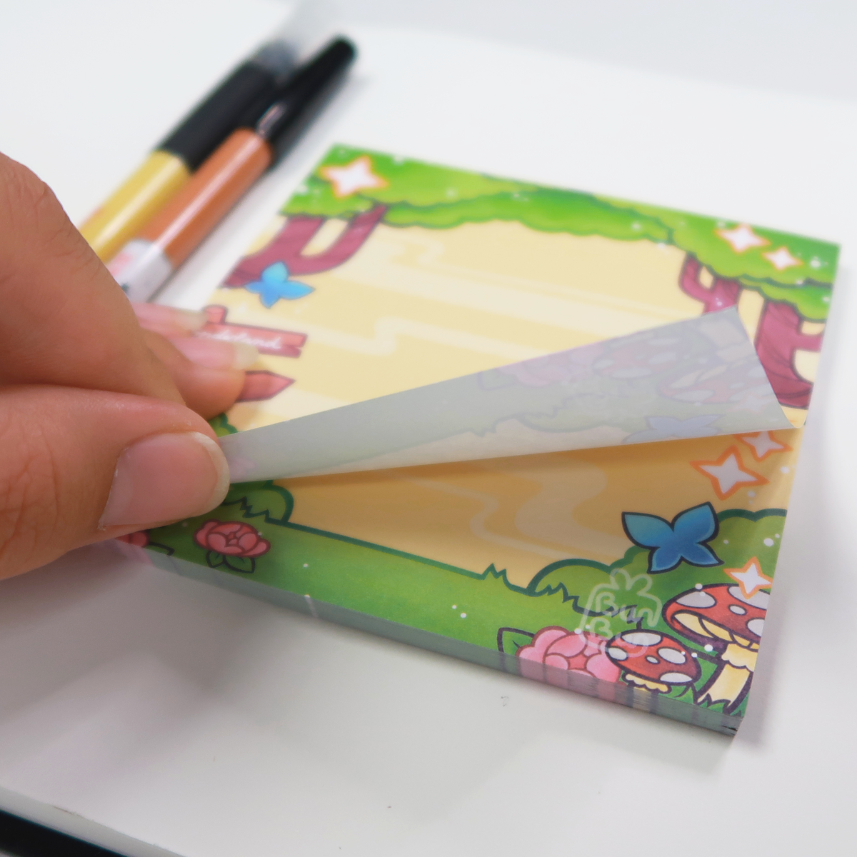 Wonderland Memo Pad Stationery