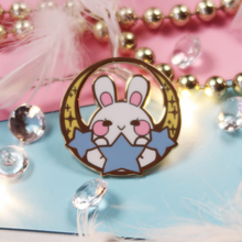 Lade das Bild in den Galerie-Viewer, Mond Bun – Himmlische Buns | Enamel Pin