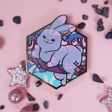 Load image into Gallery viewer, Cheshire Bun - BunBun in Wonderland | Enamel Pin