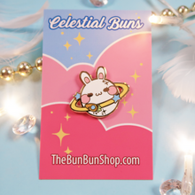 Load image into Gallery viewer, Planet Bun - Celestial Buns | Enamel Pin