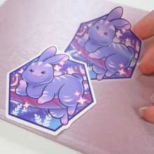 Load image into Gallery viewer, Cheshire Bun - BunBun in Wonderland | Sticker