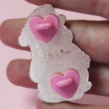 Load image into Gallery viewer, Love Letter Bun - Valentine Love Buns | Enamel Pin