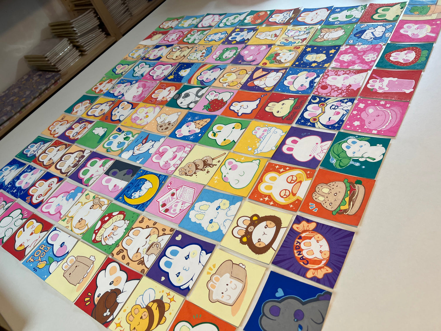 100 Buns Artworks for Christmas