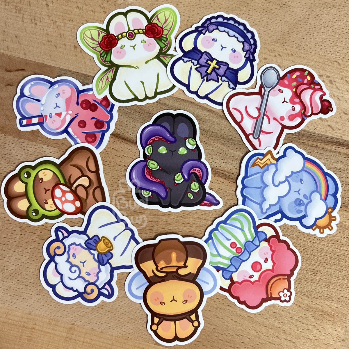 Gacha Buns Vol. 1 | Sticker – TheBunBunShop