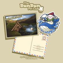 Load image into Gallery viewer, BunBun&#39;s Pin Package - April | BunBun Pin Club
