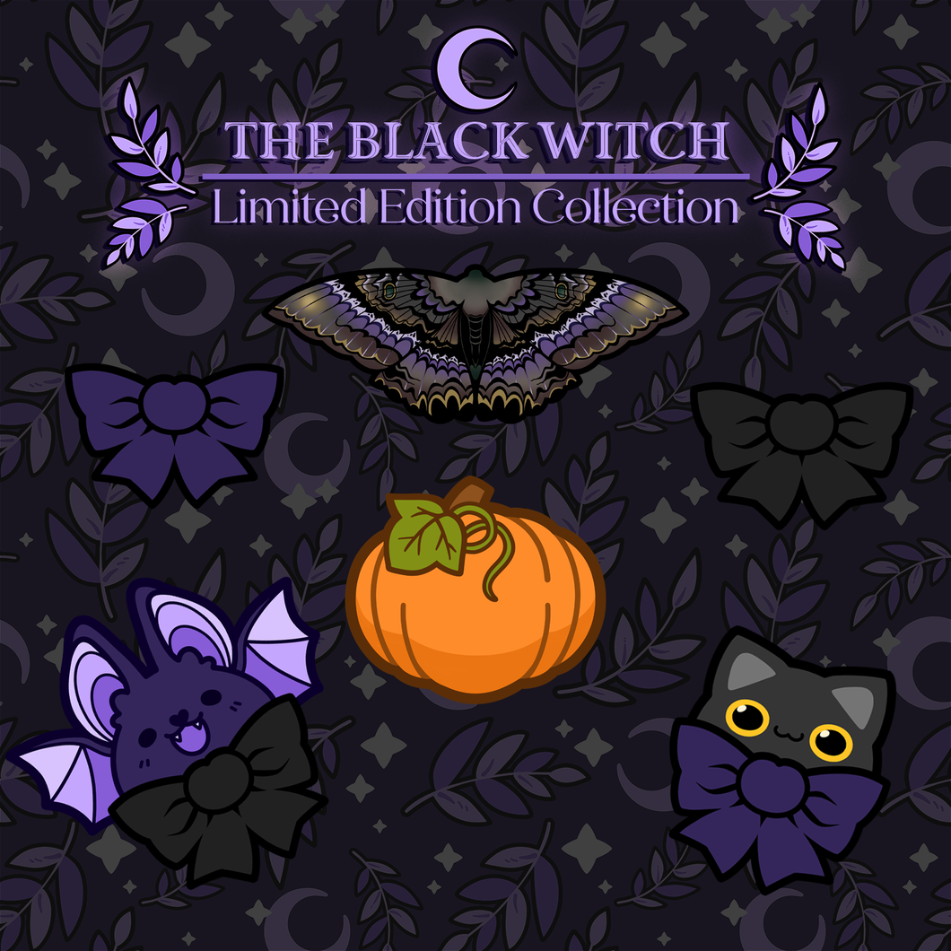 [PREORDER] Limited Edition - The Black Witch Bag Charms (Interchangeable) | Fashion