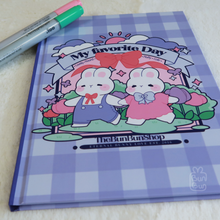 Lade das Bild in den Galerie-Viewer, &quot;My favorite Day&quot; Journal - Frühlingsversion | Stationery
