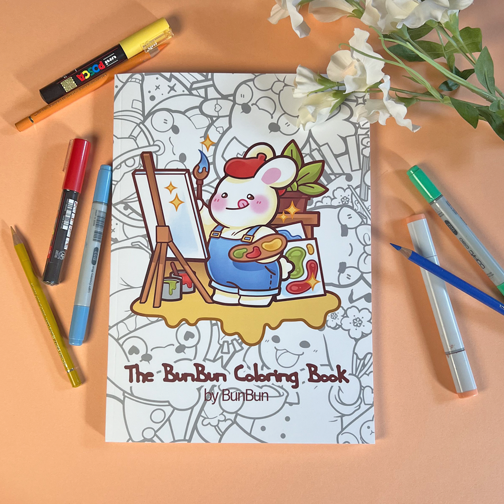 The BunBun Colouring Book - Buns with Jobs