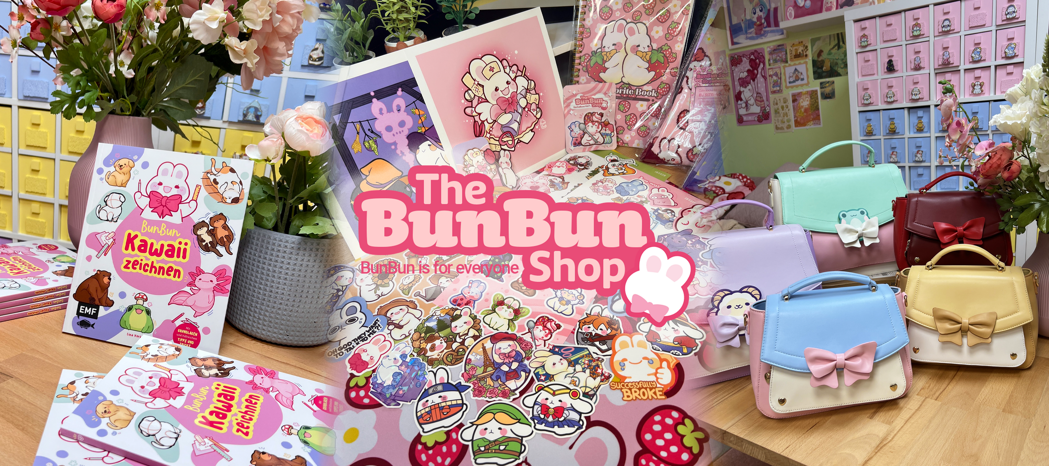 BunBunShop Banner Various Products