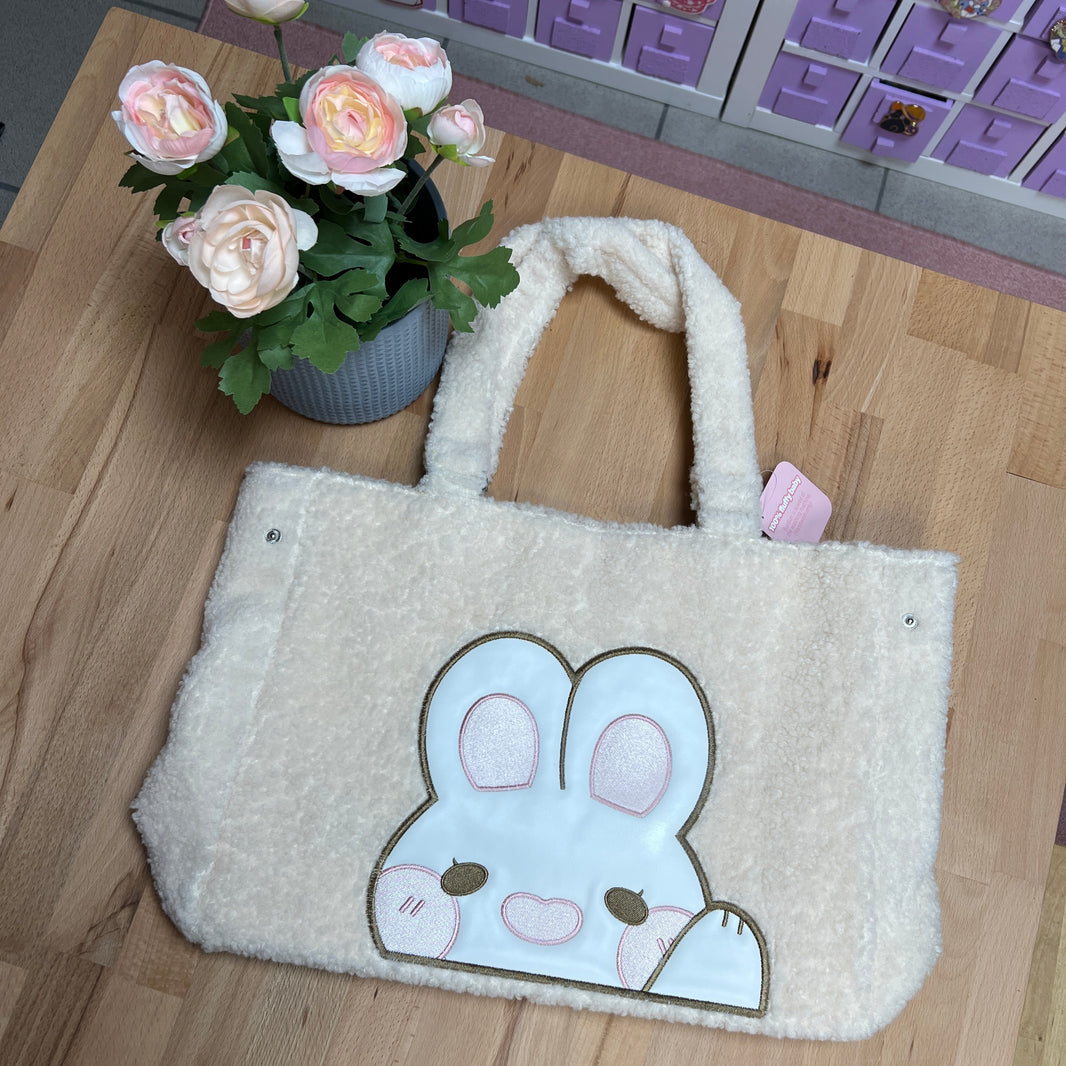 BunBun Fluffy Tote Bag