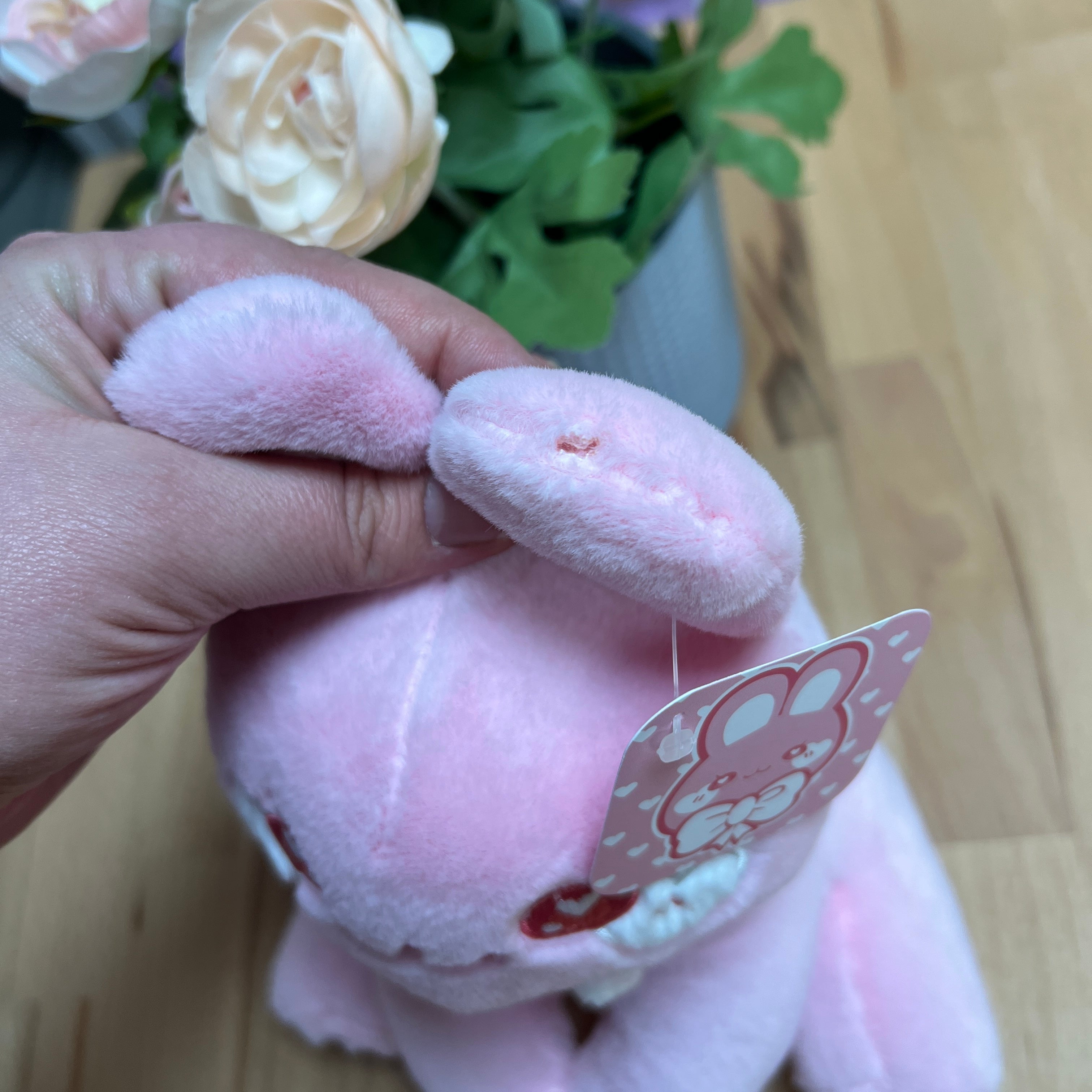 BunBun Plushie Pink Bibi Makel