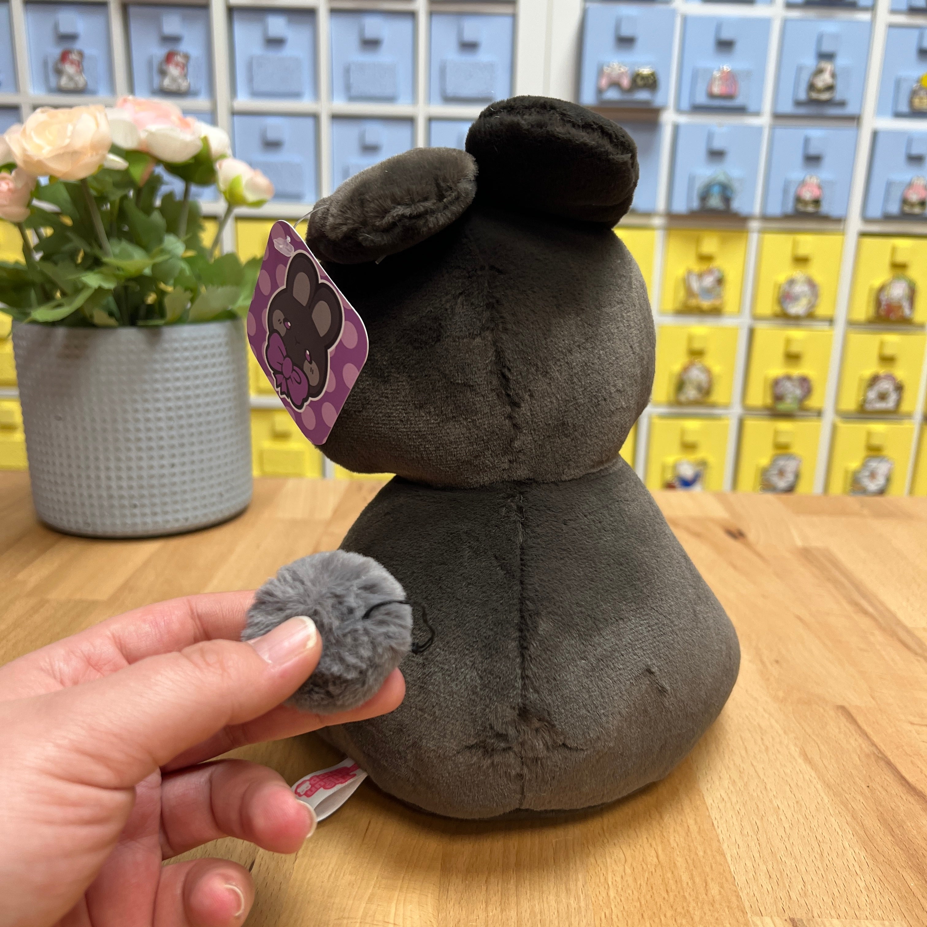 BunBun Plushie Black Bunson Makel
