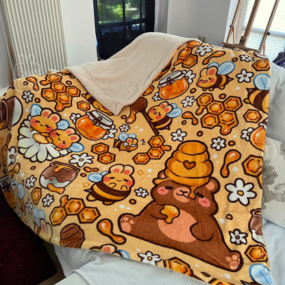 [Preorder] BunBun's Cozy Throw Blanket | Blanket