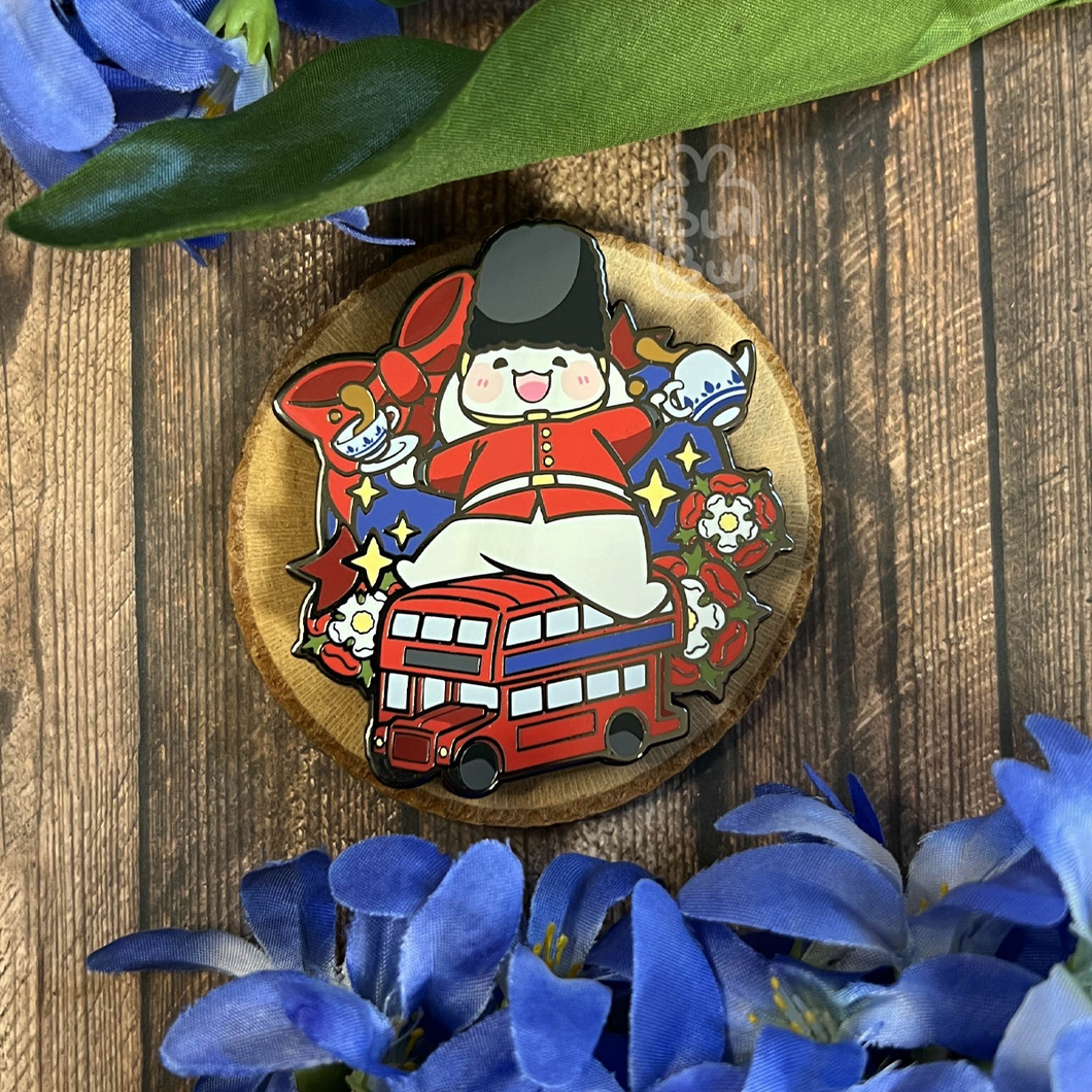 BunBun Pin Club May 2024 - England | Enamel Pin