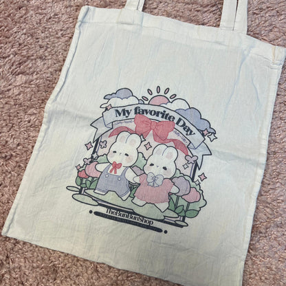 [FLAWED] "My Favorite Day" Tote Bag | Fashion