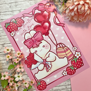 "From Bun with Love" – Valentinstags Love Buns | Print
