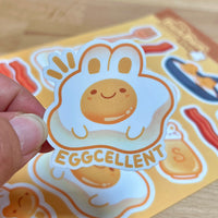 Eggcelent Bun | Sticker