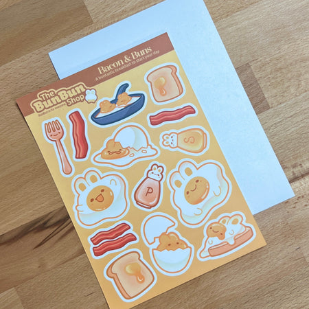 Bacon & Buns - Sticker Sheet | Sticker