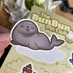 BunBun Pin Club April 2024 - Iceland | Sticker Sheet