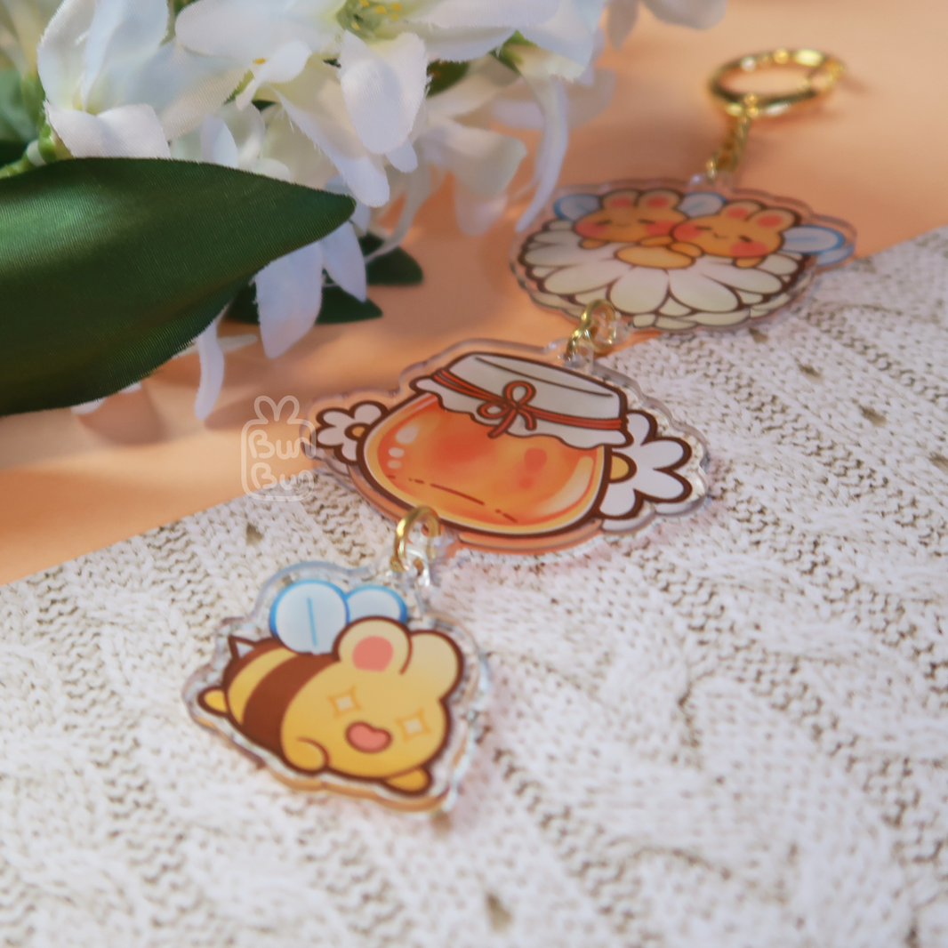 Honey Bumble Buns - Bumble Buns | Keychain