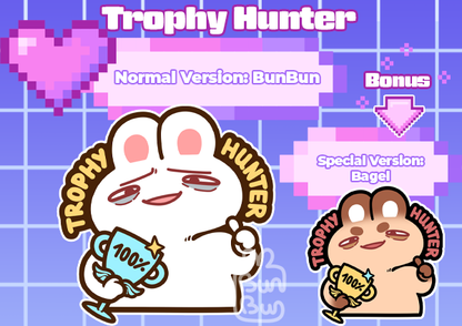 [Preorder] Gamer Buns Meme Collection | Enamel Pin