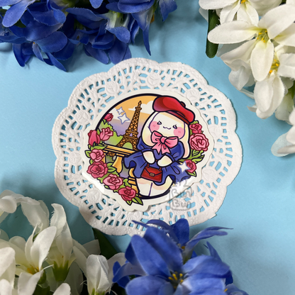 BunBun Pin Club Februar - Frankreich | Sticker