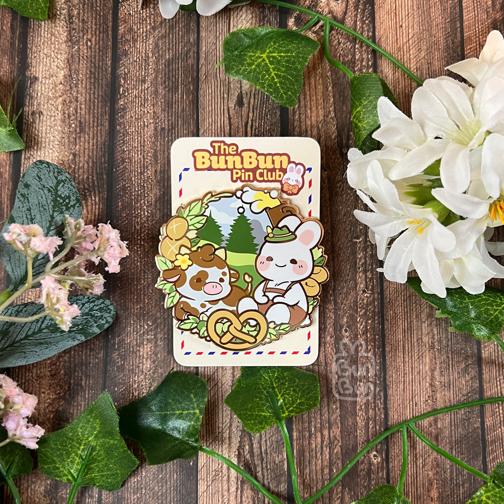 BunBun Pin Club January 2024 - Germany | Enamel Pin