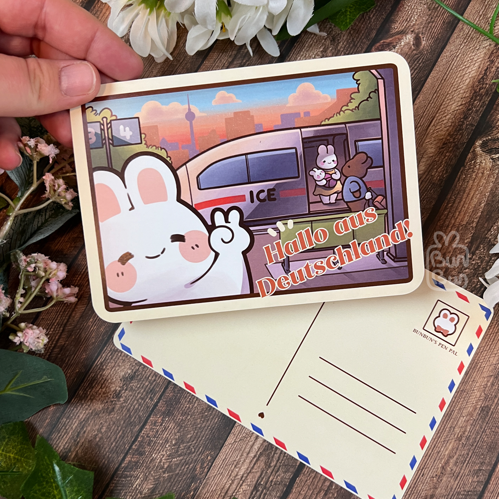 BunBun Pin Club Januar - Deutschland | Postkarte