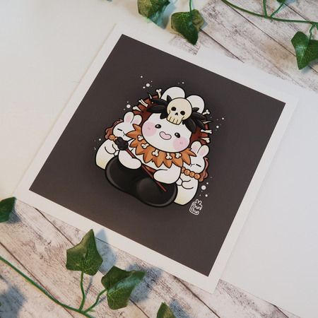 Schamanen Bun - Buns mit Jobs | Print