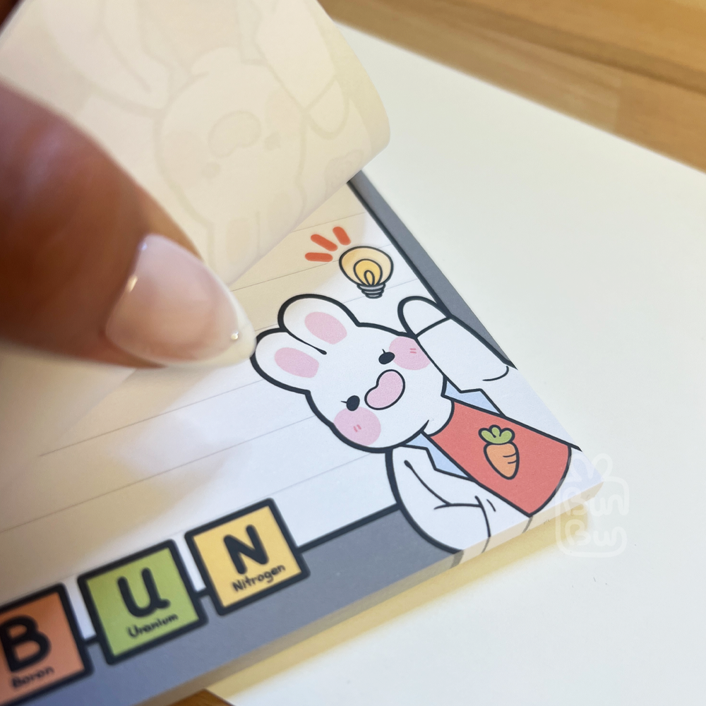 Scientist Bun - Buns with Jobs | Notepad