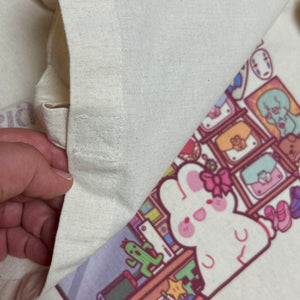 Small Brain, Big Collection Tote Bag - | Fashion