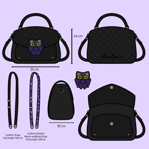 [PREORDER] Limited Edition - The Black Witch Shoulder Bag | Fashion