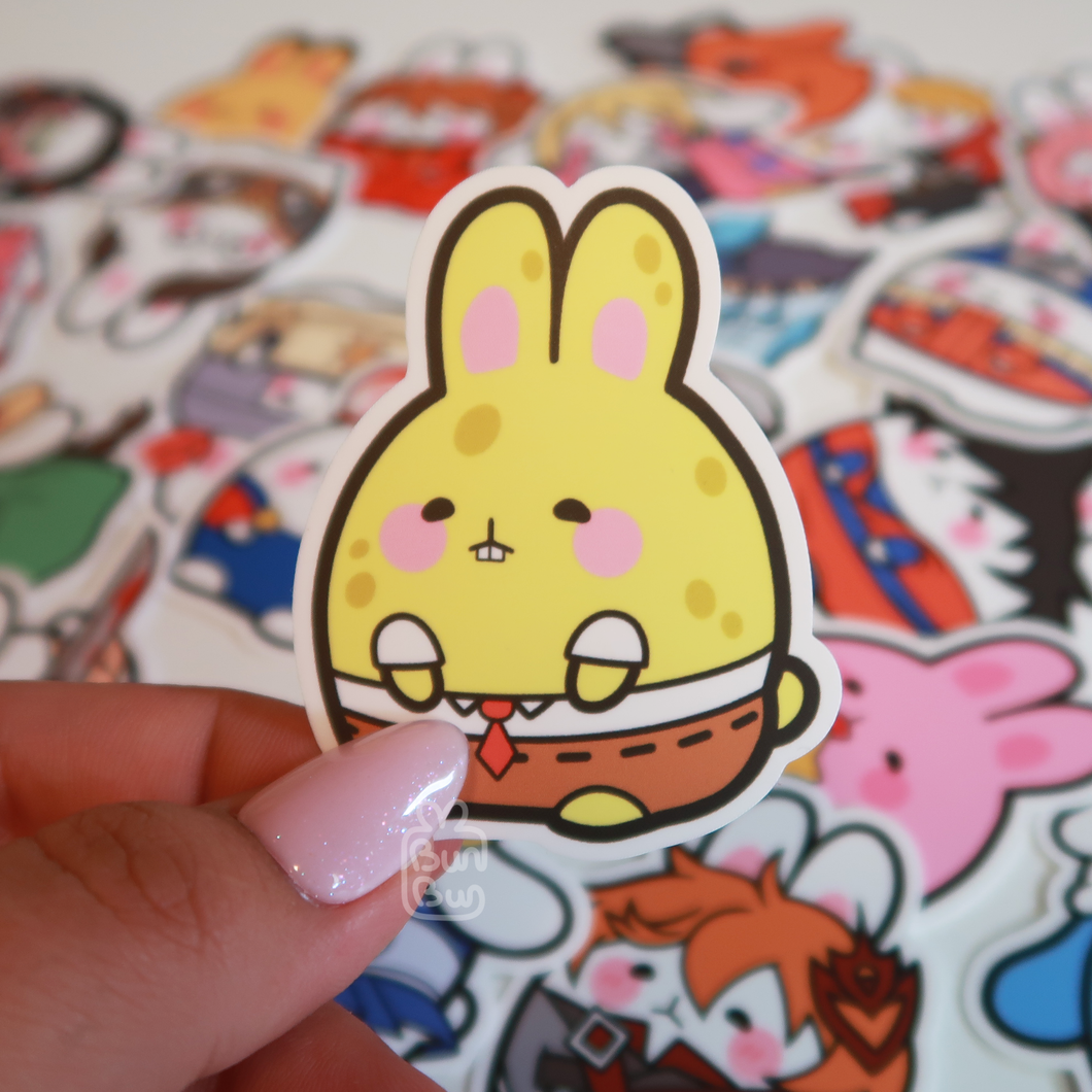 Spongebun - Cosplay Buns | Sticker