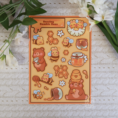 Buzzing Bumble Buns - Bumble Buns | Sticker Sheet