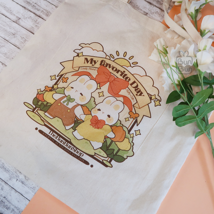 "My Favorite Day" Tote Bag - Autumn Version | Fashion