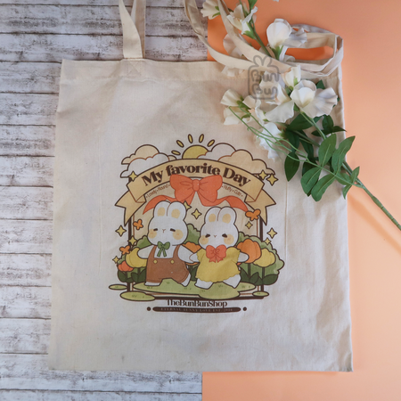 "My Favorite Day" Tote Bag - Autumn Version | Fashion