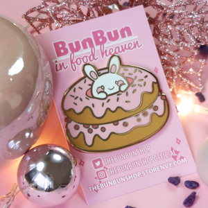 Donut-Bun – BunBun im Futterhimmel | Enamel Pin