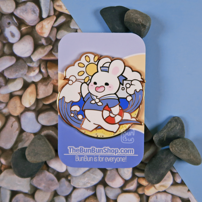 Sailor Bun - Buns with Jobs | Enamel Pin
