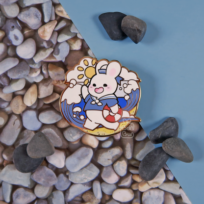 Sailor Bun - Buns with Jobs | Enamel Pin